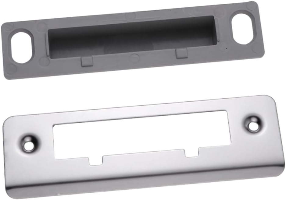 Uonlytech 2pcs Portable Door Locks Combination Door Lock Door Lock Portable Creative Door Guide Useful Door Plate Earth Tones (As Shownx2pcs 13.2X4cmx2pcs)