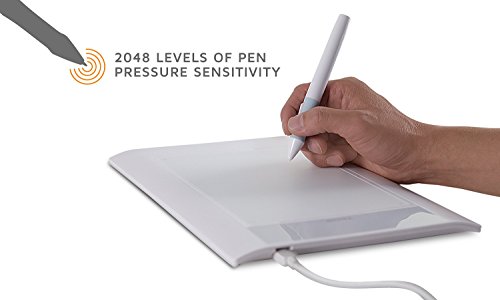 Turcom 8 x 5 Inches Graphic Drawing Capture Pen and Touch Tablet (TS-6580)