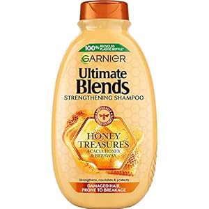 Garnier Ultimate Blends Honey Treasures Shampoo, 400ml