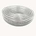 Utah Pneumatic Vinyl Tubing 3/8" Id 1/2" Od 25 Feet Brewing Hose Medical Grade Tubing Beer Draft Line Clear Tubbing Wine and Beer Making Bpa Free Tube Water Fountain Tubing Beverage Line Food Grade