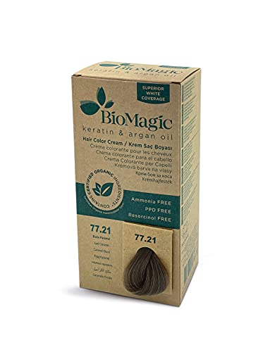 BIOMAGIC HAIR COLOR - 77/21 ICED CARAMEL