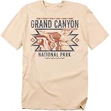 Grand Canyon National Park Vintage Unisex Adult T Shirt, Cream, X-Large