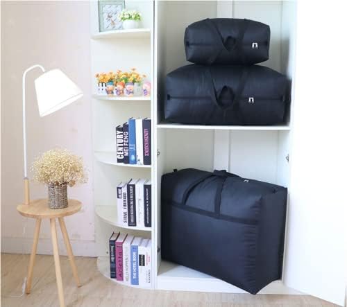 Miniatura 5 de Rowland Harbor 3 bolsas de almacenamiento resistentes con asa fuerte, bolsas de viaje para ropa para mudanzas, viajes, campamento, decoraciones de