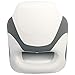 MSC Captain Boat Seat (White/Charcoal)