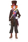 Charades Child's Electric Mad Hatter Costume, As Shown, Large