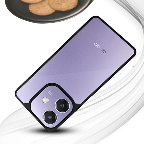 Image of AIBEX Crystal Clear Back Case Compatible with Oppo A3 5G / Oppo A3x 5G Back Cover Case | 360 Degree Protection | Shock Proof Design | Transparent Back Cover (PC & TPU)