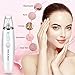 Blackhead Remover Vacuum Pore Cleaner - Alin&Alan Electric Blackhead Suction Devices USB Rechargeable Acne Comedone Extractor Tool Kit (White)