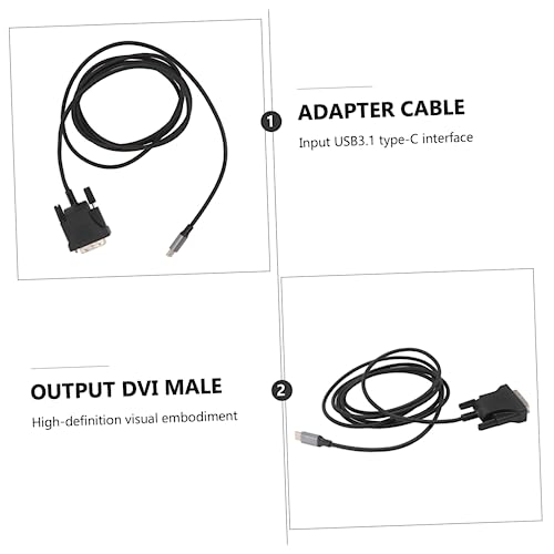 Cable DVI de alta definición con transmisión de datos rápida 3
