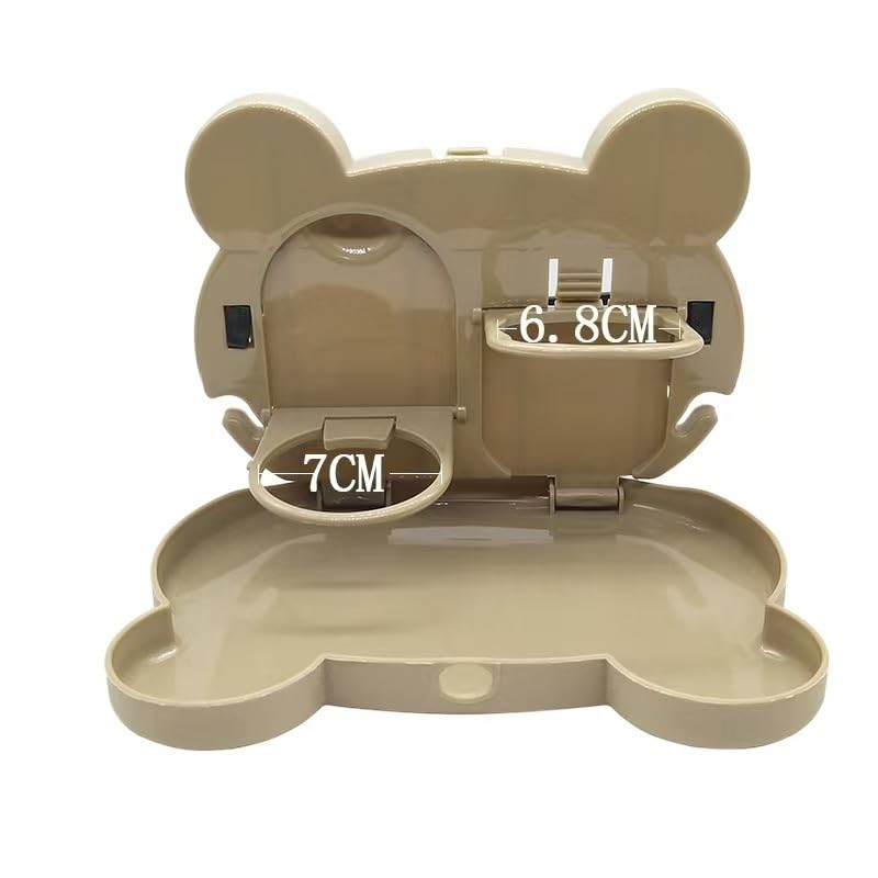 Fini les Boissons Renversées avec cette Table à Manger Pliable pour Voiture