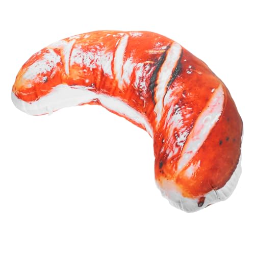 Milisten Lustiges Plüschkissen Wurst Deko Kissen Sofa Kuschelkissen Junge Mädchen Erwachsene Witziges Schlaf Lesekissen Softes Essensspielzeug Dekoratives Umarmkissen