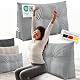 Keilkissen maxVitalis Rückenkissen, für Bett und Sofa geeignet