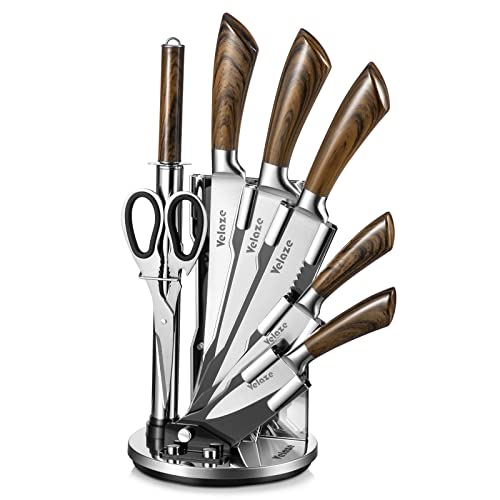 Velaze Set de Chef en Coûteaux Professionnels Acier Inoxydable Kn-003