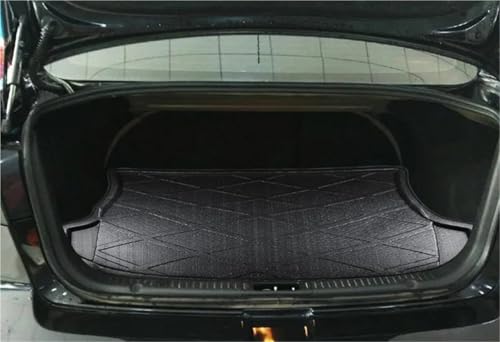 Tapis de coffre pour Mazda CX-7 2007-2017 de qualité supérieure finition sur mesure noire