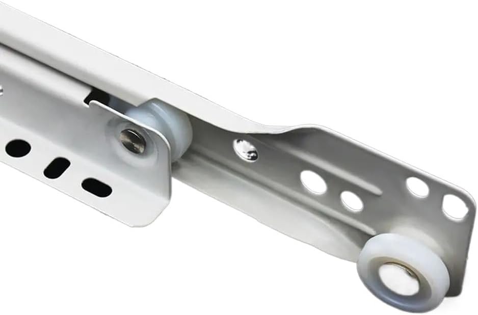 Heavy Duty Drawer Slides 1Pair Mute Two Section Drawer Track Slides Cabinet Rails Thickening(16inch-40cm)