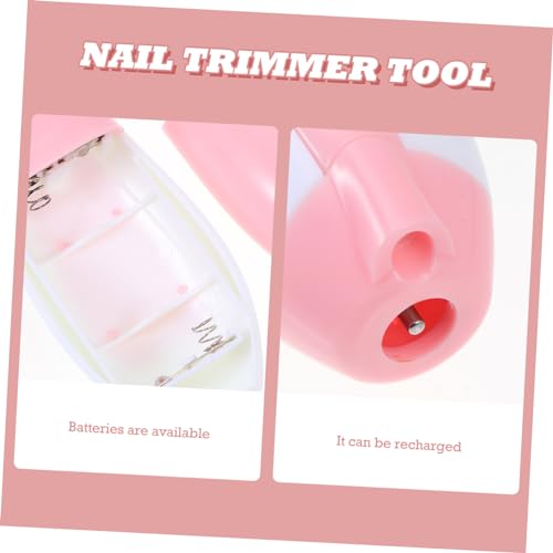 Ponceuse à ongles pratique et sécure lime électrique bébé multifonction - 4