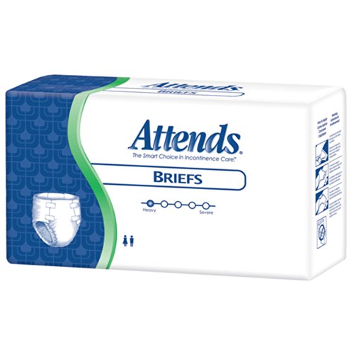 Attends BR30 Poly Briefs, Large (Pack of 72)