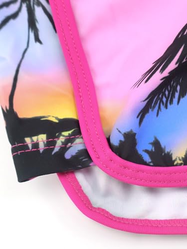 Image of SHEKINI Girls Tankini Swimsuit 3 Piece Bathing Suit Cute Bikini with Shorts