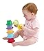 Kidoozie Stack 'n Nest Cups, Developmental Toy for Infants and Toddlers Ages 6 Months and Older