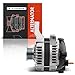 A-Premium Alternator Compatible with Jeep Grand Cherokee 2007 2008 2009 2010 5.7L 6.1L, Commander 2007-2010 5.7L, 12V 150Amp Clockwise 6-Groove Pulley, Replace# 56044380AI, 56044380AJ, 421000-0550