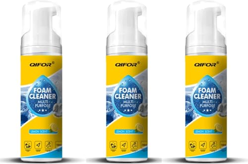 QIFOR Interior Cleaner Effective Car/Home Foam Cleaner 3PCS