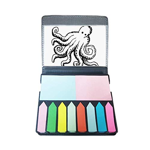 Marque-page de la vie marine poulpe avec boîte de couleur premium