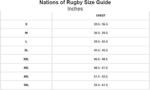Miniatura 2 de Nations of Rugby Supporters - Camisetas de jersey para hombres y mujeres en tallas S a 3XL