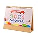 Produktbild You&Lemon Schreibtisch Kalender, 24 * 18 CM, Januar 2021- Dezember 2021,Tagesplaner, Desktop Kalender 2021 für Schule, Büro, Zuhause