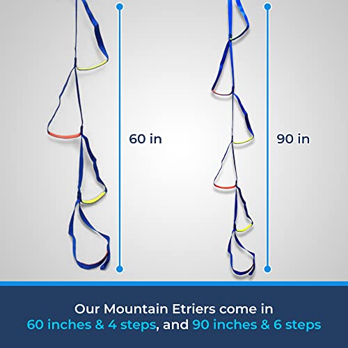 Rock-N-Rescue Climbing Etrier - Lightweight Nylon Step Ladder, Bouldering And Rock Climbing Accessories, Firefighting And Rescue Gear #TOP6