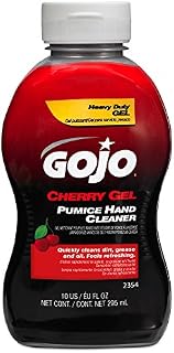 Gojo 2354 Cherry Gel Pumice Hand Cleaner - 10 oz