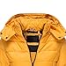Lightweight Waterproof Winter Jacket For Women Warm Hooded Down Coats Long Puffer Outerwear Casual Fashion Yellow Large