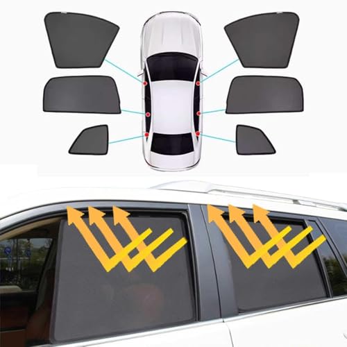 レクサス IS 30系 ASE30/GSE30/AVE30/USE30型 2013~現行 に適用 車用サンシェード 車用 車窓日よけ 紫外線カット シェード カーテン 高密度 日焼け防止 通気性 メッシュカーテン 断熱 マグネット吸着 防蚊 暑さ対策 遮光