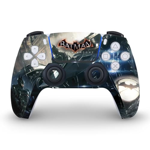 Skin Batman PS5 autocollant console disque et skin manette DualSense Arkham Knight - 4