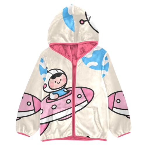 GuoChe Space Baby Boy Sherpa Jacket