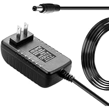 9V 2A Power Supply Adapter AC 110V-240V to DC 9Volt 2A 1.5A 1A 750mA 0.5A Power Supply Adapter Transformer with 5.5mm*2.1mm/2.5mm US Plug