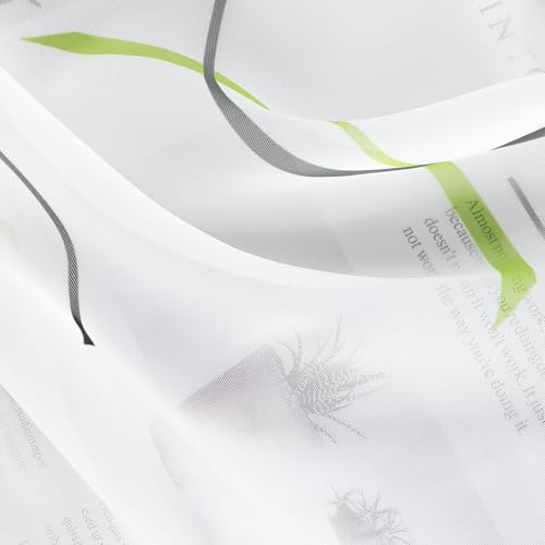 Panneau transparent rideau blanc à œillets 140 x 175 cm salon design