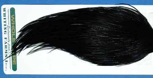 Whiting Farms High & Dry Hackle Cape Black