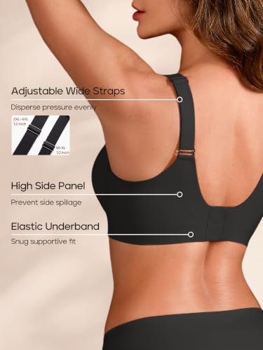 Image of Jelly Supportive Bras for Women - Wireless Seamless Plus Size M-4XL