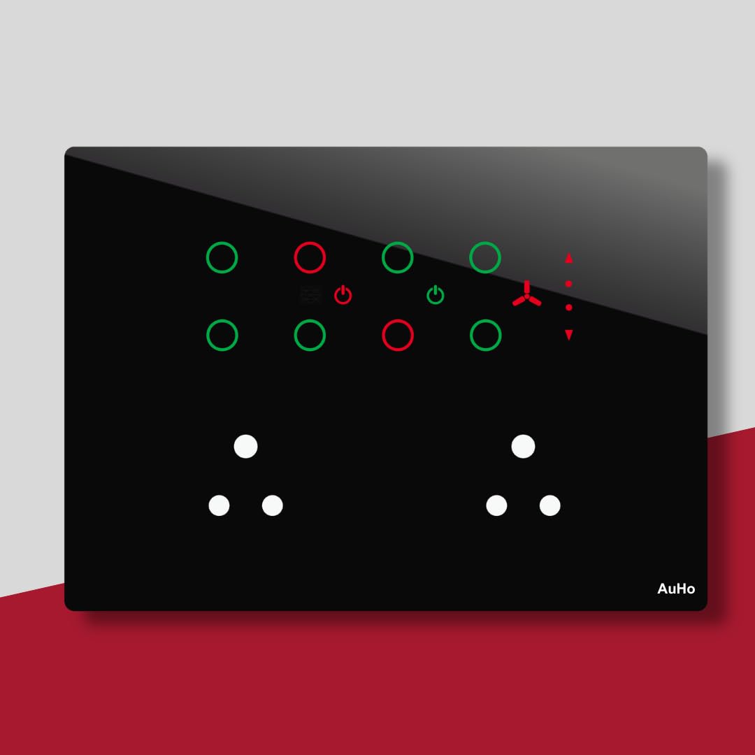 12 Modular Premium Smart WiFi Touch Switch Board with 8 Switch & 1 Fan Control & 2 Socket | Works with Alexa & Google Assistant | App, Remote & Voice Control | No Hub Required-image-12