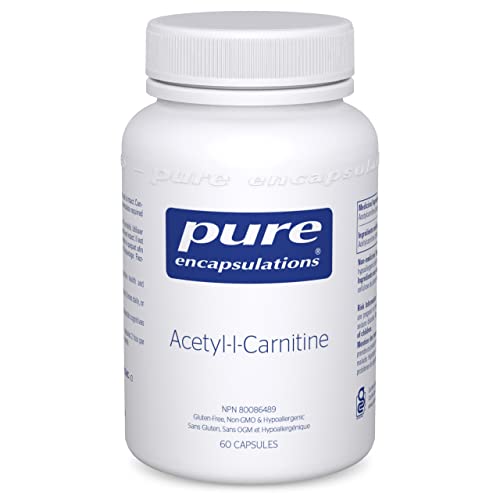 Pure Encapsulations - Pure Encapsulations - Acetyl-l-Carnitine - Hypoallergenic Supplement to support Memory and Attention - 60 Capsules