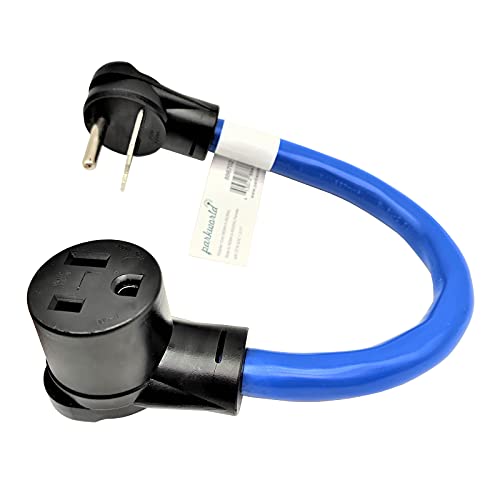 Image of Parkworld 886702 Welder 40AMP Adapter Cord 6-30P Male to 6-50R Female (Right Angle Connector)