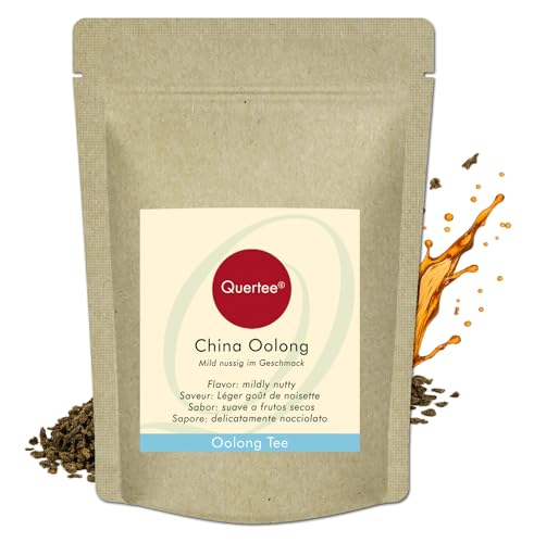 Té Oolong - China Oolong - 250 g de té suelto por más de 100 tazas de té - Té Oolong puro de China sin saborizantes