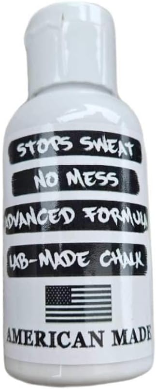 Miniatura 2 de Chalk It Out - Tiza líquida para levantamiento de pesas, fabricada en los Estados Unidos, sin ensuciar, sin polvo, para gimnasia, escalada en roca,