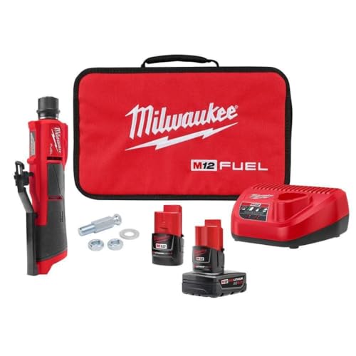 Milwaukee Tire Grinder - 12V Fuel 2409-22 2 Batteries 1