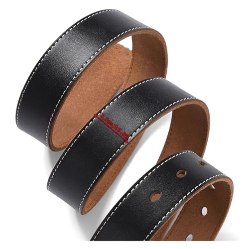 Plus size 130 140 150 160 170cm leather men buckle jeans cowhide casual belt business denim belt3
