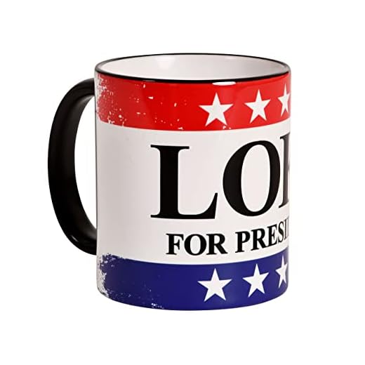 Elbenwald Taza para Presidente para fans de Loki.