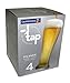 Luminarc on Tap 4-Piece Pilsner, 16-Ounce, Clear (G5387)