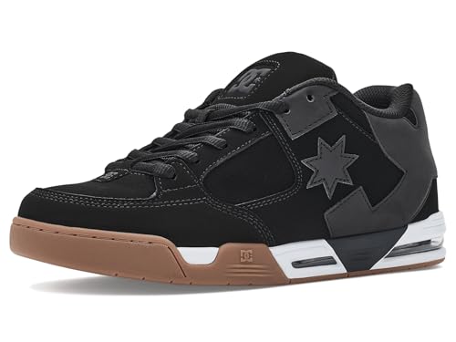 DC Command Tênis masculino, Preto/Goma, 39