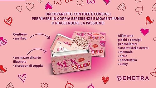 Sex Cards. Giochi Erotici Per Momenti Spicy. Con 6 Coupon Di Coppia E 60 Carte. Idee Regalo - 2