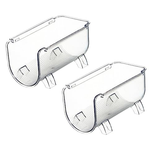 SOIMISS 2 pezzi Portabottiglie Frigorifero per Borracce Pet Resistente Organizer per Bevande per Cucina e Ottimizza e Mantiene Ordine