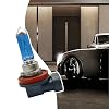 Pack of 2 Car Fog Lights, H11 12V 100W Halogen Lights, Ultra White Light Bulbs, Super Bright High Beam Low Beam Bulbs, Bulbs Conversion Kit, Fit for Most Cars (White #H11)